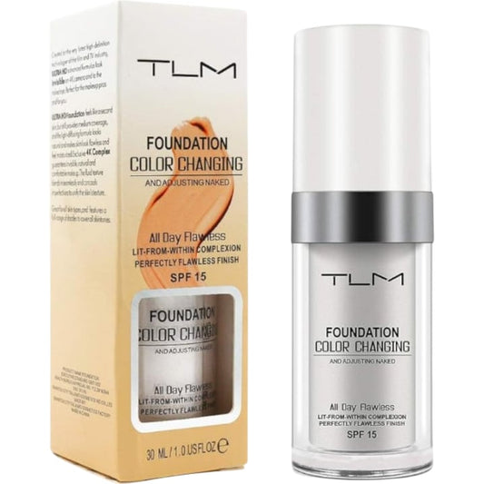 TLM Foundation Colour Changing 2 Pack SPF15 All Day Flawless Skin Care