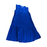 Branded Blue Double Cloth Short Dress - Size 14R