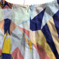 Geometric Print Maxi Dress UK6 Women's Short Sleeve