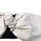 River Island Oversized Bow Bandeau Top Black/Beige