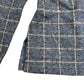 River Island Heritage Grey Plaid High Neck Top