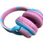 ZIHNIC WH-R1 Kids Headphones Wireless SafeAudio Volume Limited Pink
