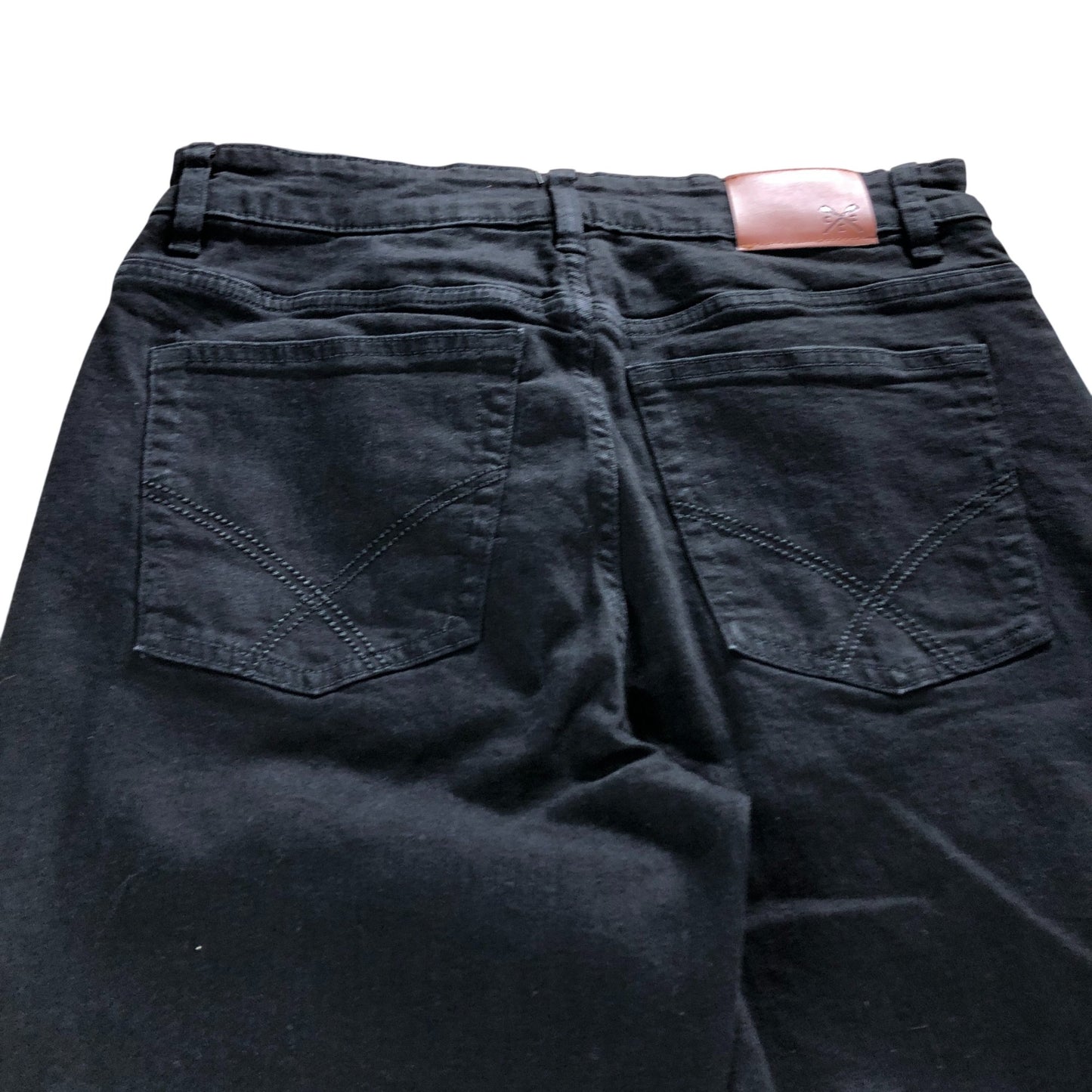 Crew Clothing Company Black Straight Leg Jeans 32R