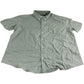 Ben Sherman Pale Khaki Short Sleeve Oxford Shirt XXL Men's 100% Cotton Casual