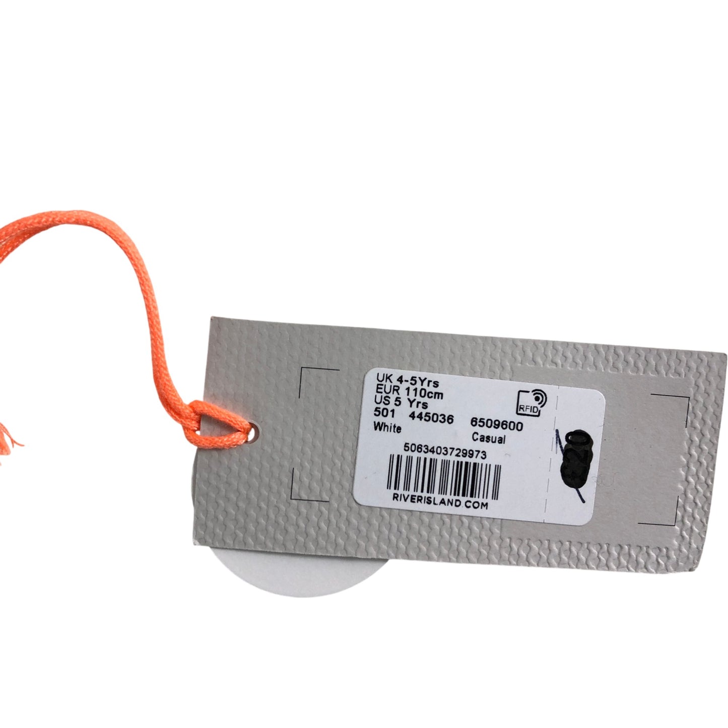 RIVER ISLAND Casual T-Shirt UK4-5 Years Kid's Graphic Crab Print Cream