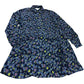 Georgie Shirt Tunic UK8R Women's Floral Print Navy Multi