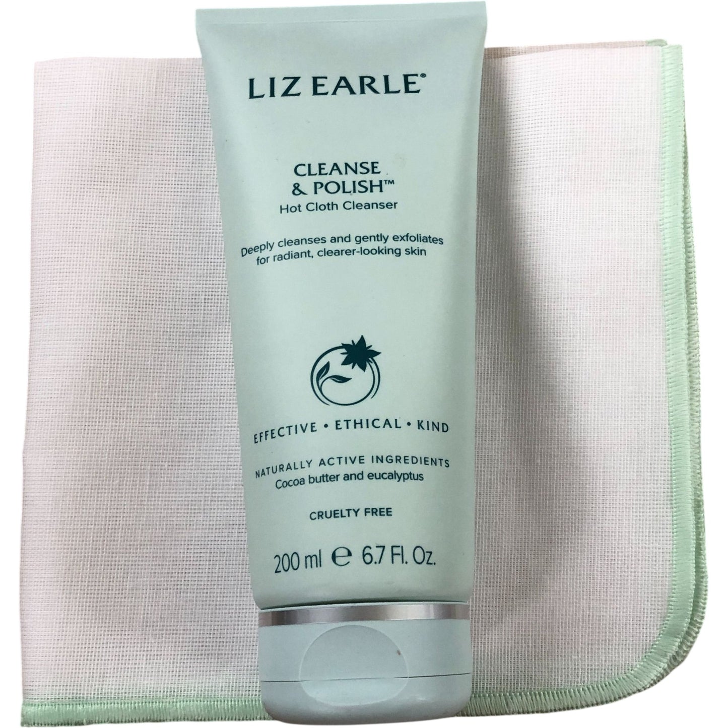 Liz Earle Cleanse & Polish Hot Cloth Cleanser 200ml Effective Ethical Kind