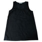 Baukjen UK14 Women's Black Organic Cotton Sleeveless Dress With Pockets