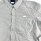 Branded Slim Fit White Shirt Size L Men's Cotton Smart Casual