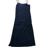 Joanna Hope UK14 Women's Navy Blue Spaghetti Strap Slip Dress