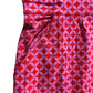 Pink Geometric Jersey Dress - Size 20