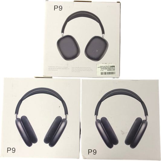 Nicooone P9 Bluetooth Headphones Over Ear Wireless Wired Noise Cancelling 3 Pack