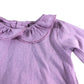 Play Up Organic Cotton Baby Girl Shirt 0 Months Pink Long Sleeve