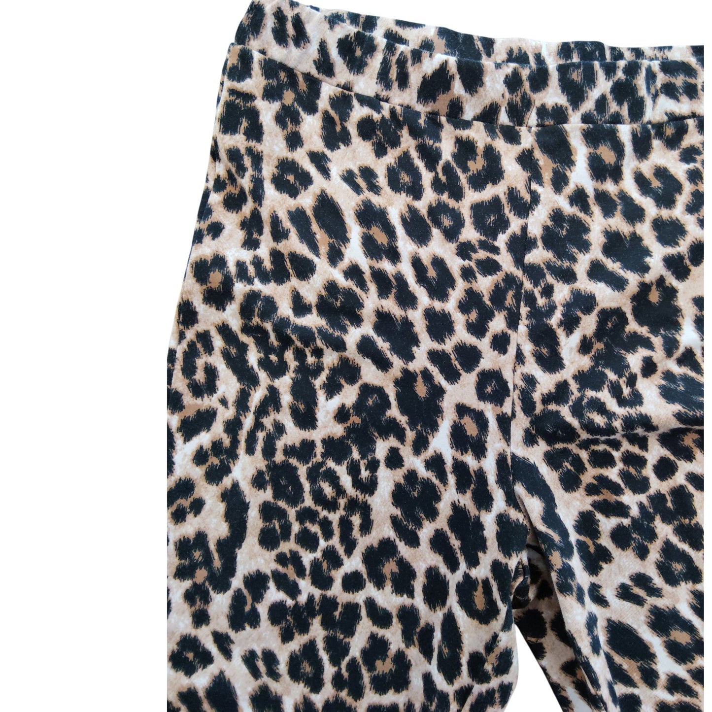Leopard Print Leggings UK10 Women's Stretchy Fashion Pants New With Tags