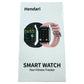 Hendari Smart Watch Y6 Fitness Tracker 185 Inch Touch Screen Black IP68