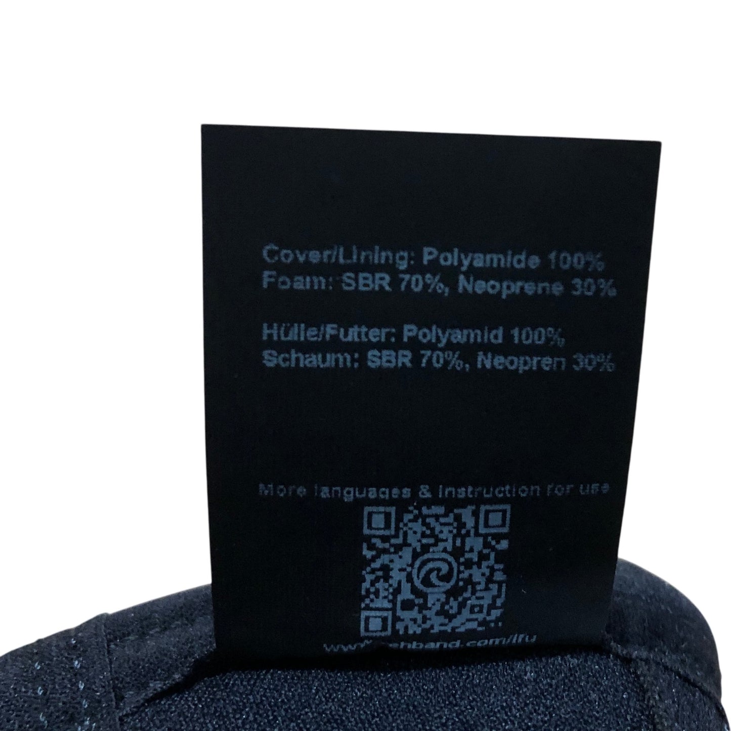 REHBAND 5mm RX Knee Single Sleeve M Junior Black Knee Support Fitness