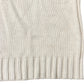 River Island Women's Knitted Midi Skirt Cream Ribbed Cotton Blend Size 6