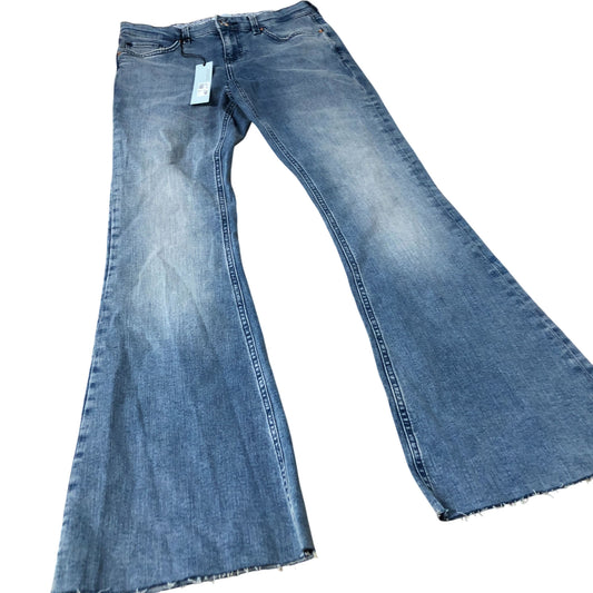 River Island Flared Jeans Women's Light Wash Denim UK12