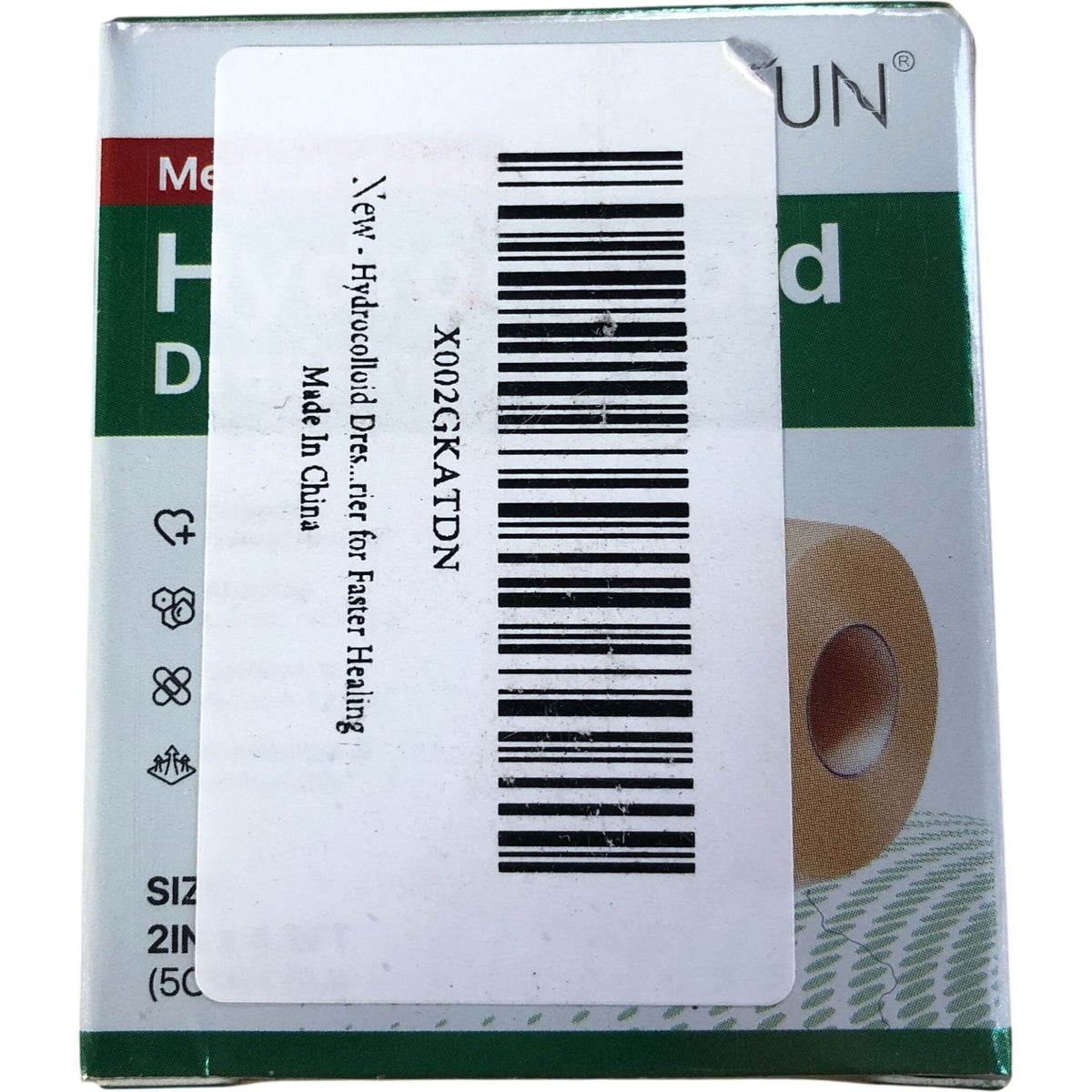 New Hydrocolloid Dressing Roll Medical Grade Advanced Wound Care 50mm x 2m