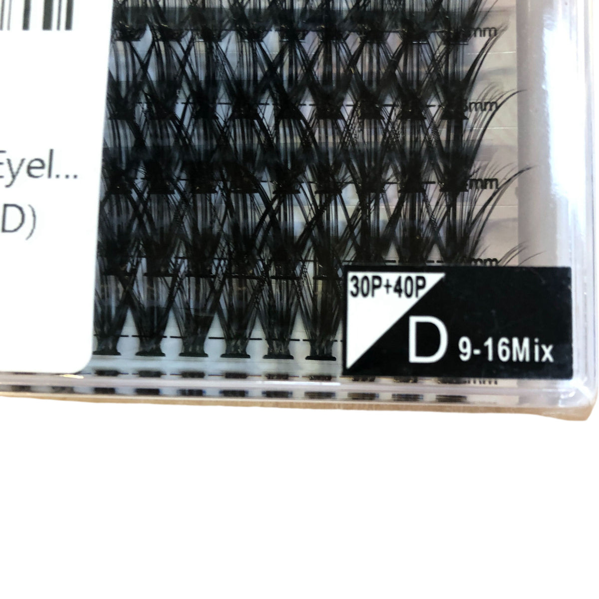 HxyGogo Lash Clusters DIY Eyelash Extensions Reusable Individuals 30D 40D Mix
