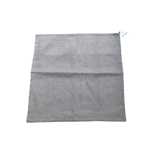 Pillowcase Pure Cotton Soft Grey Natural Home Decor 20.5 x 20"