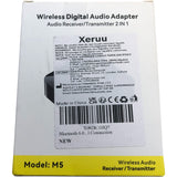 Xeruu M5 Wireless Digital Audio Adapter Receiver Transmitter Bluetooth 60