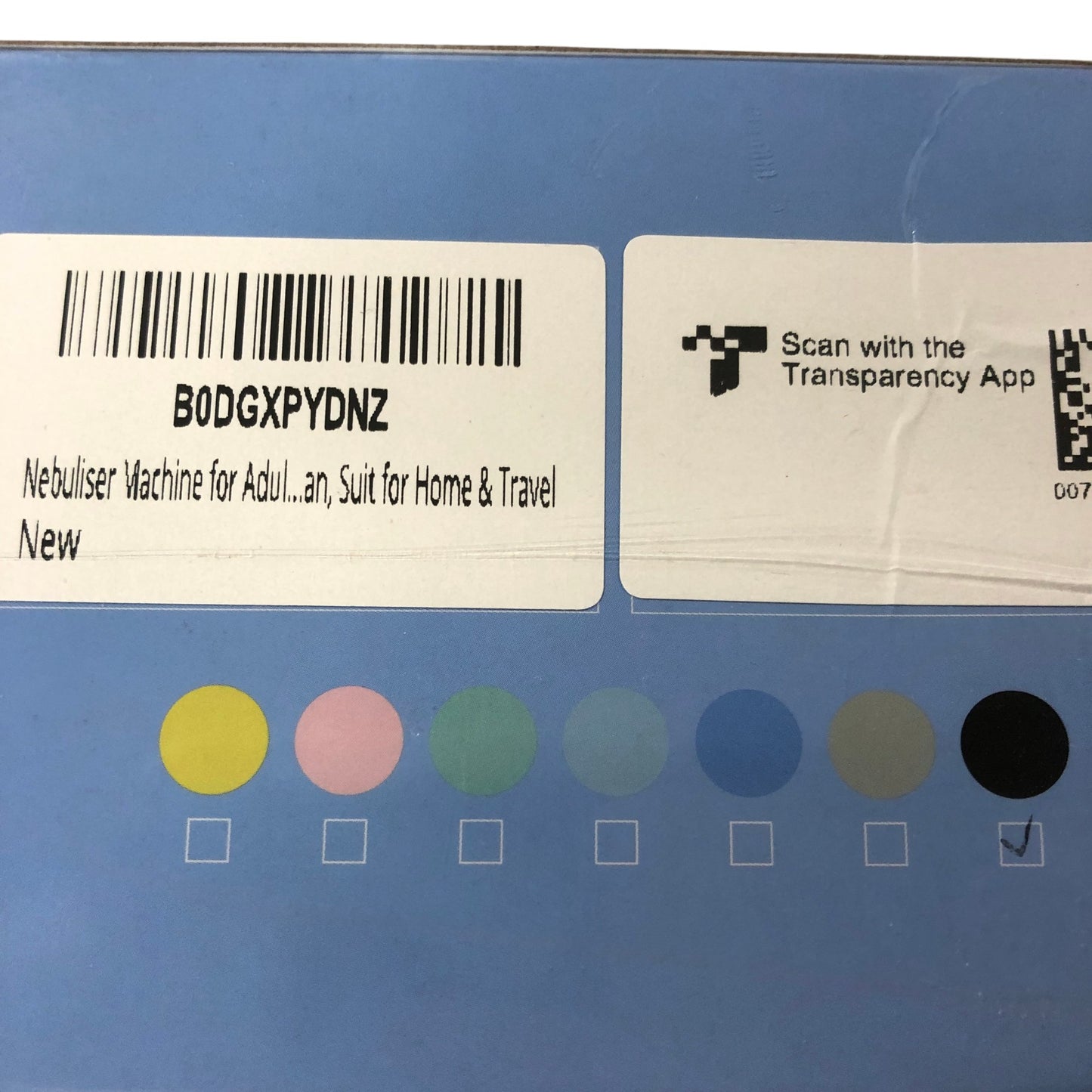 MOEILA Ultrasound Nebulizer JM06802 Portable Rechargeable Low Noise Nebuliser