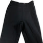 Women's Black Trousers Slim Fit Panel Design UK8