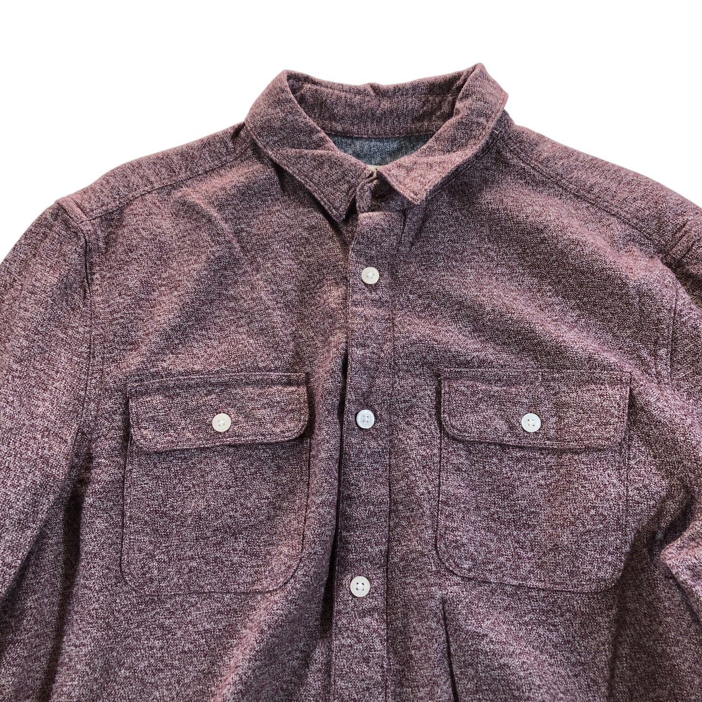 Jack & Jones Long Sleeve Button Up Shirt Men's Casual Cotton Red Check Small