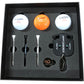 X-EMPTIONS Lousy Golfer Fun Golf Accessory Set with Golf Balls and Tees