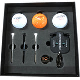 X-EMPTIONS Lousy Golfer Fun Golf Accessory Set with Golf Balls and Tees