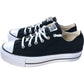 Converse All Star Black Canvas Trainers UK8 Women's Classic Style Thick Sole