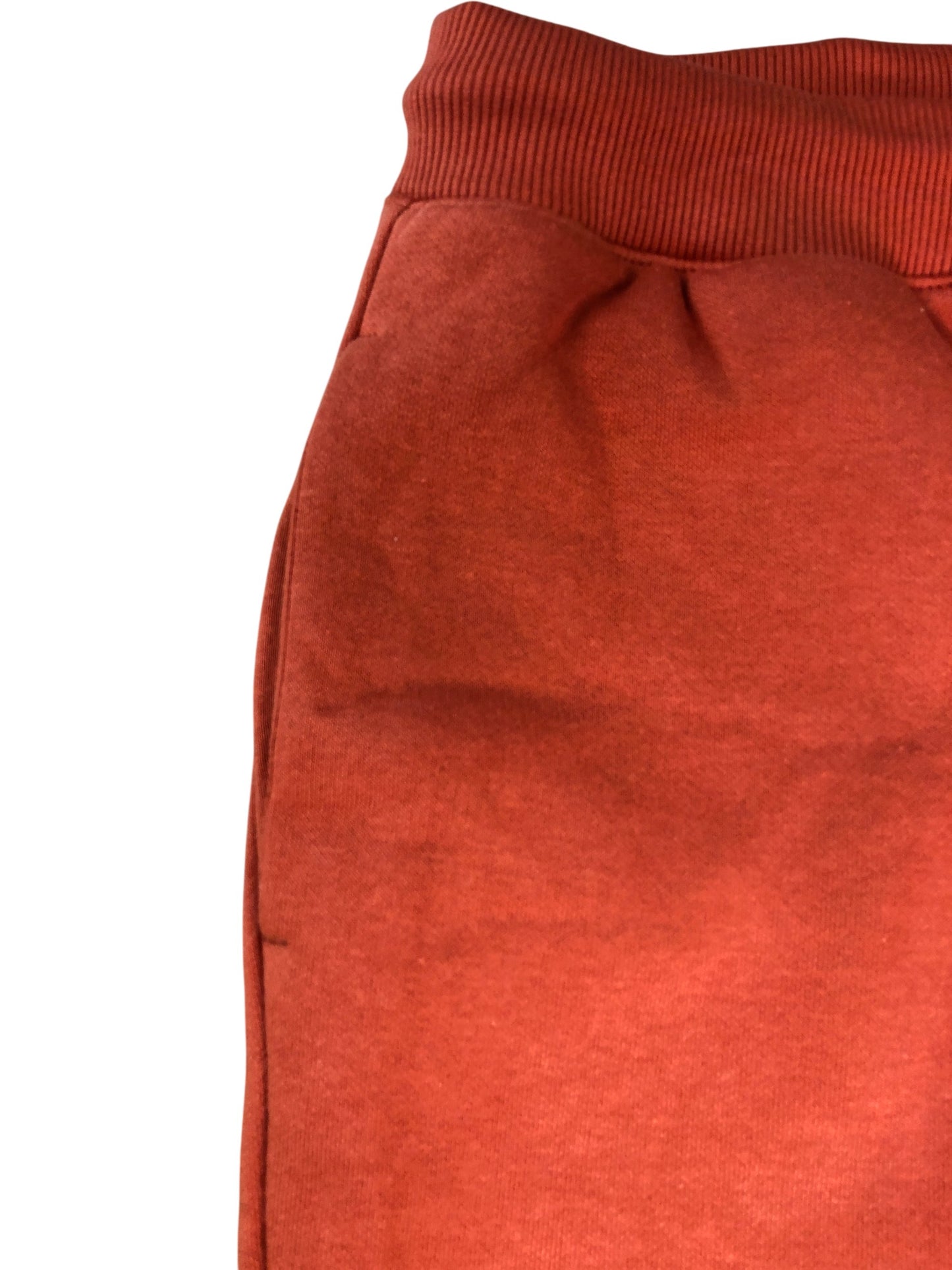 CHAMPION Medium Sweatpants Men's Relaxed Fit Orange Cotton Blend Activewear