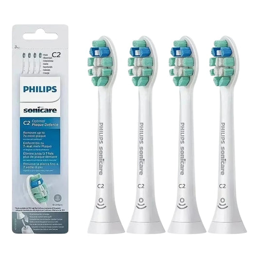 Philips Sonicare C2 Optimal Plaque Defense Toothbrush Heads Pack of 4