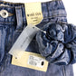 River Island Wide Leg Jeans UK6 Years Mid Rise Casual Light Blue Denim Set