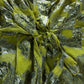River Island Women's Yellow Floral Metallic Playsuit - Size 6