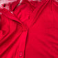 Baukjen Red Maxi Dress UK Size 12 Women's Tiered Cotton Viscose Blend