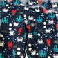 Kids Waterproof Overalls Age 3-4 Years Blue Crab Octopus Design