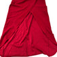 Lipsy Red Maxi Dress UK14 Women's Stretchy Polyester Spandex Elegant Evening
