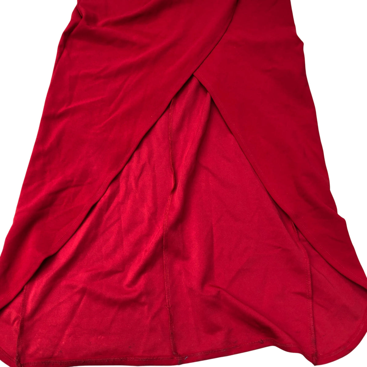 Lipsy Red Maxi Dress UK14 Women's Stretchy Polyester Spandex Elegant Evening