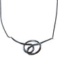 Fiorelli Sterling Silver Large Knot Necklace
