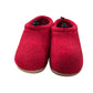 Giesswein Vent Slippers UK4 Women's Merino Wool Flat Chili Red Comfort Shoes