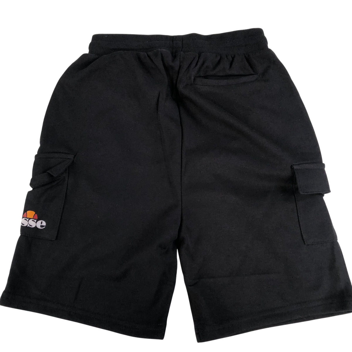 Ellesse Kids Outfit Set T-Shirt Shorts Size 8-9 Years Black Cargo Style