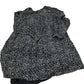 Tunic Dress UK14 Women's Black Patterned Viscose Detachable Lining