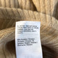 River Island Ribbed Tie Front Top Women Beige Bell Sleeve Casual Wear