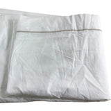 King Size Duvet Cover 100% Egyptian Cotton White 225 x 220cm