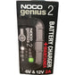 Noco Genius 2 Battery Charger 2A 6V 12V Maintainer Smart Charger New