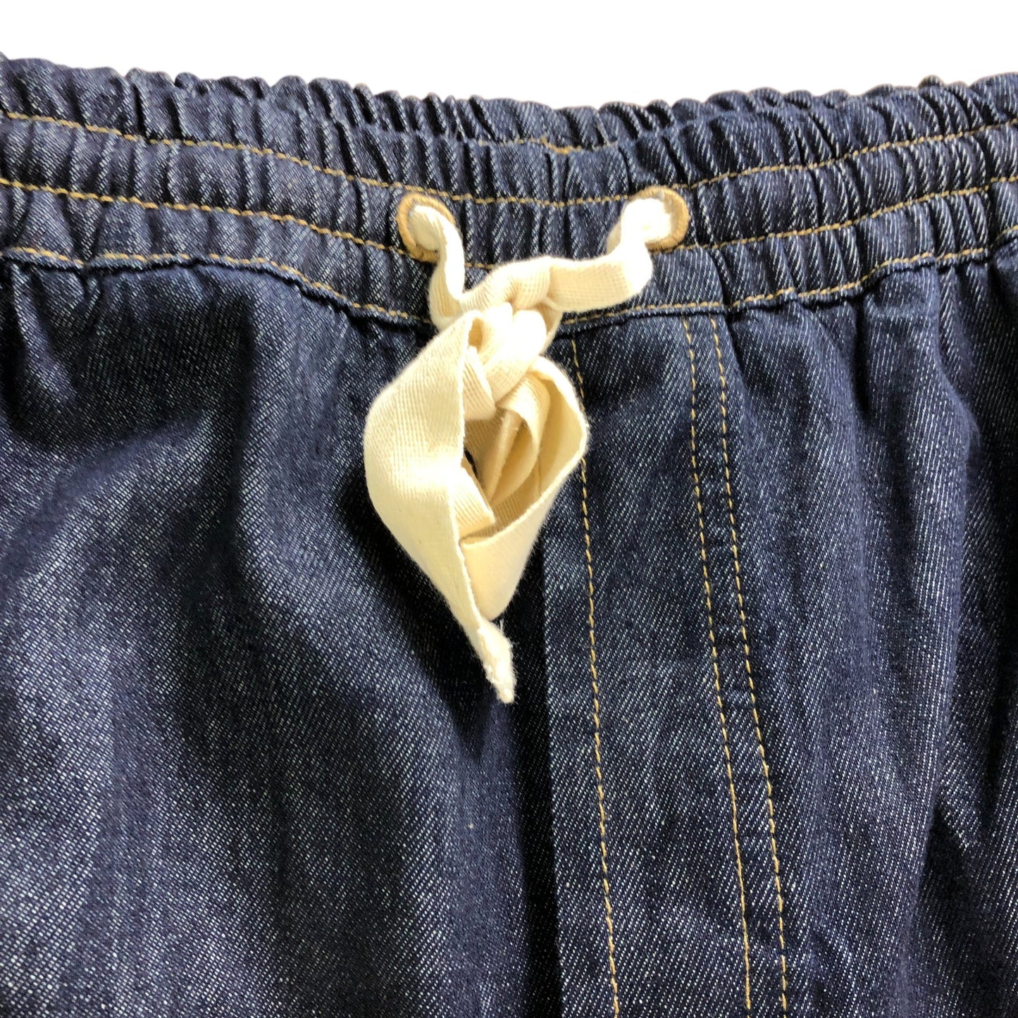 Branded Dark Indigo Elasticated Jeans - Size 18R