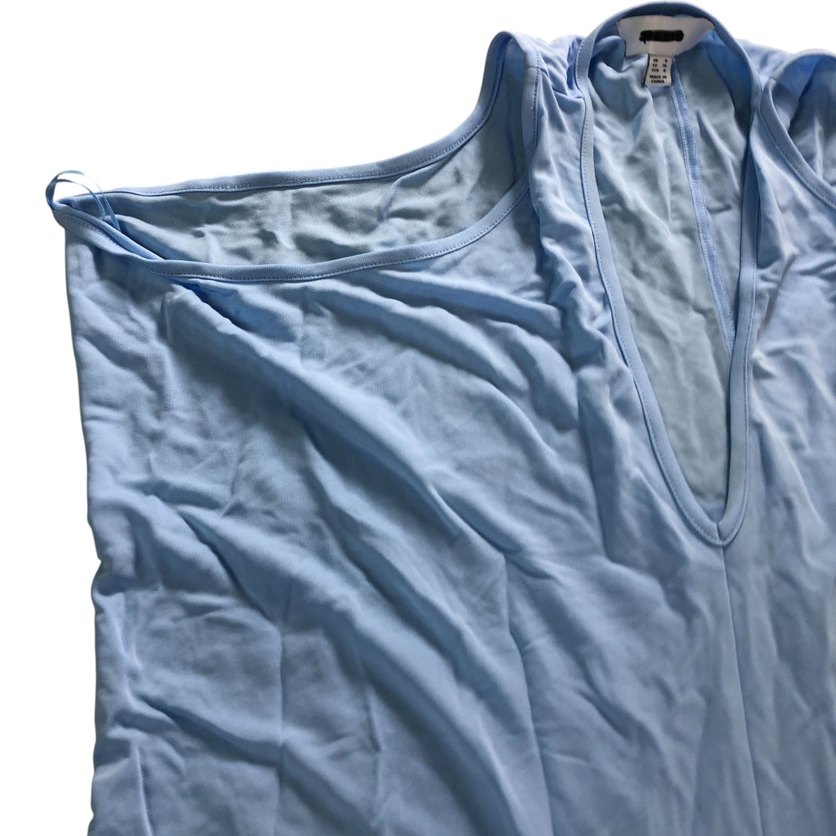 Blue Jersey Maxi Dress Size 8
