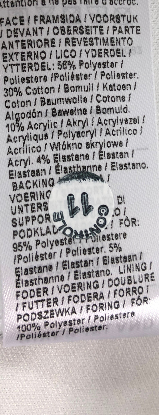 River Island Halter Neck Dress Size S Women's Light Blue Tweed Mini